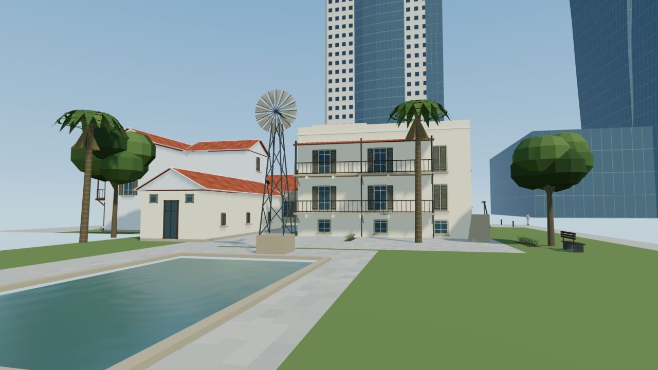 Sarona pond