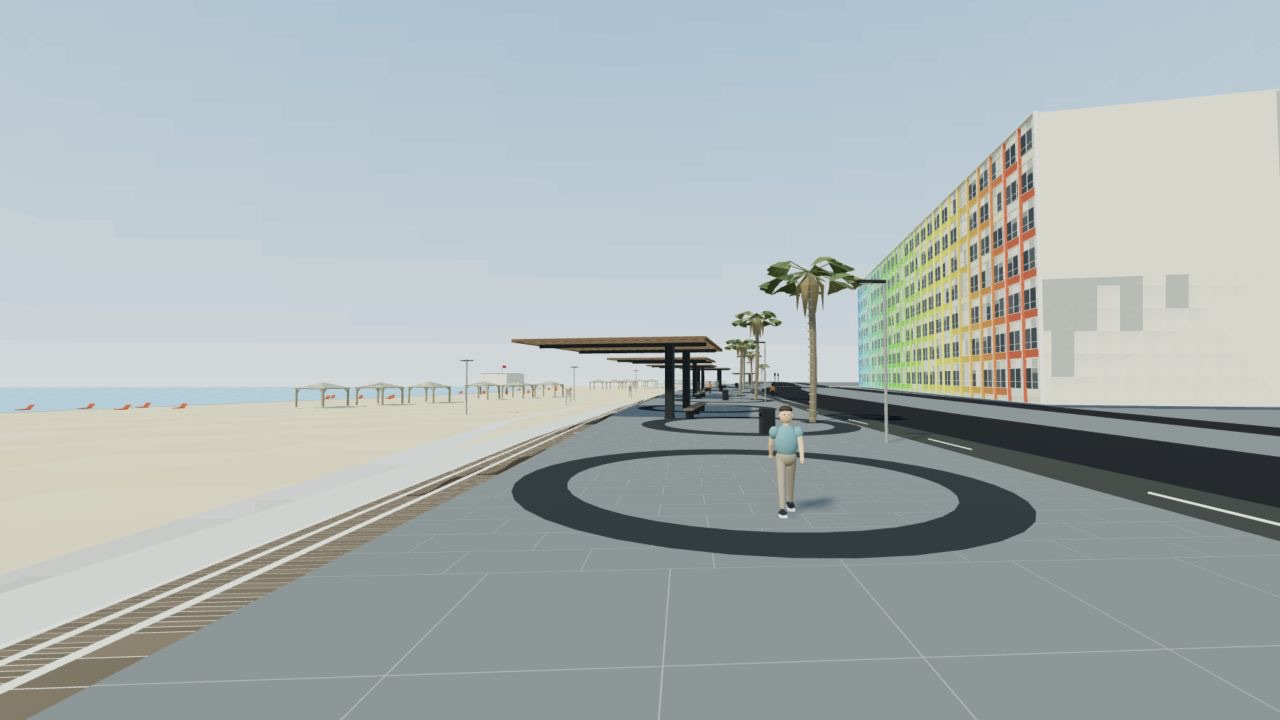 The promenade